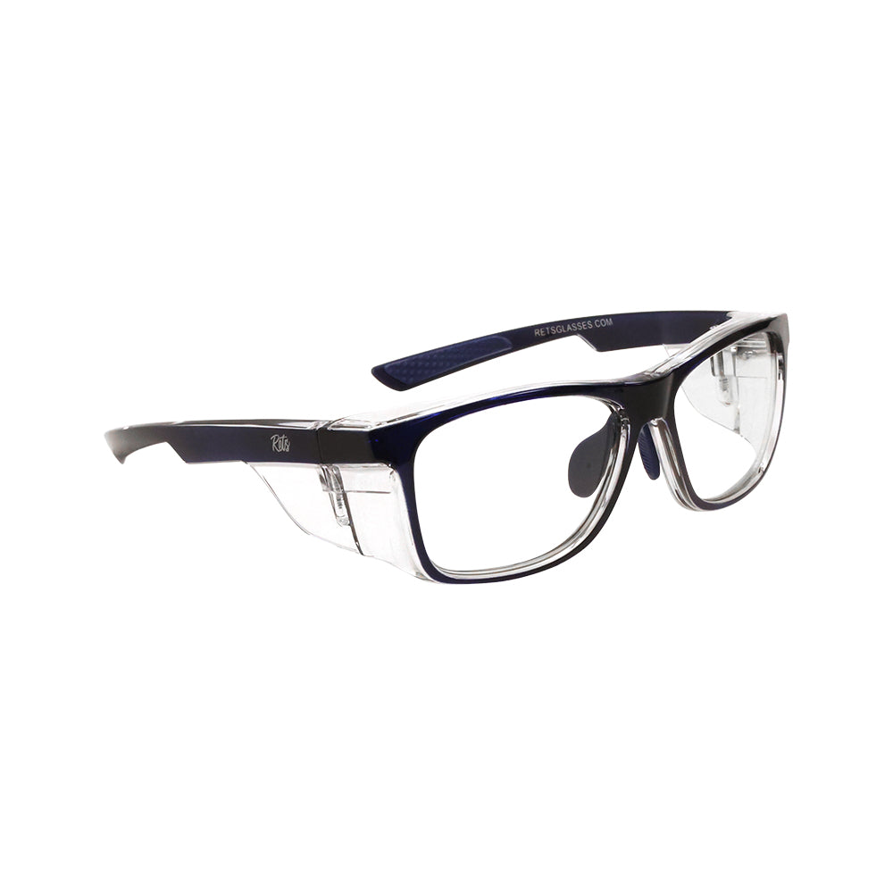 Remy Safety Glasses - Midnight Blue