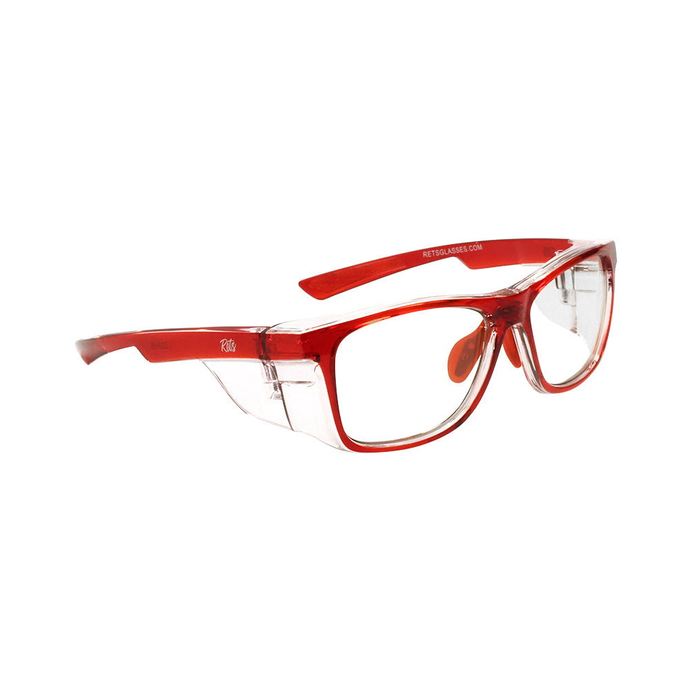 Remy Safety Glasses - Red