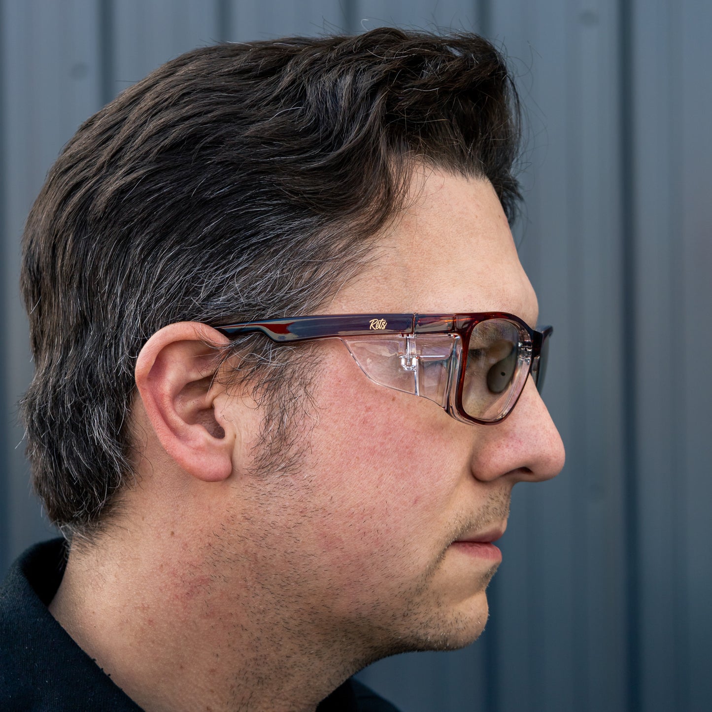 Remy Safety Glasses - Rust