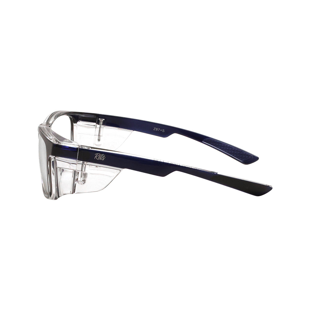 Remy Safety Glasses - Midnight Blue