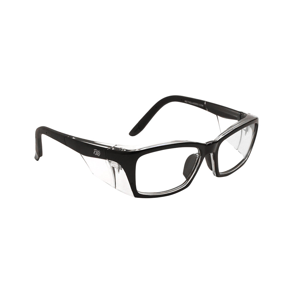 Brooks Safety Glasses - Black