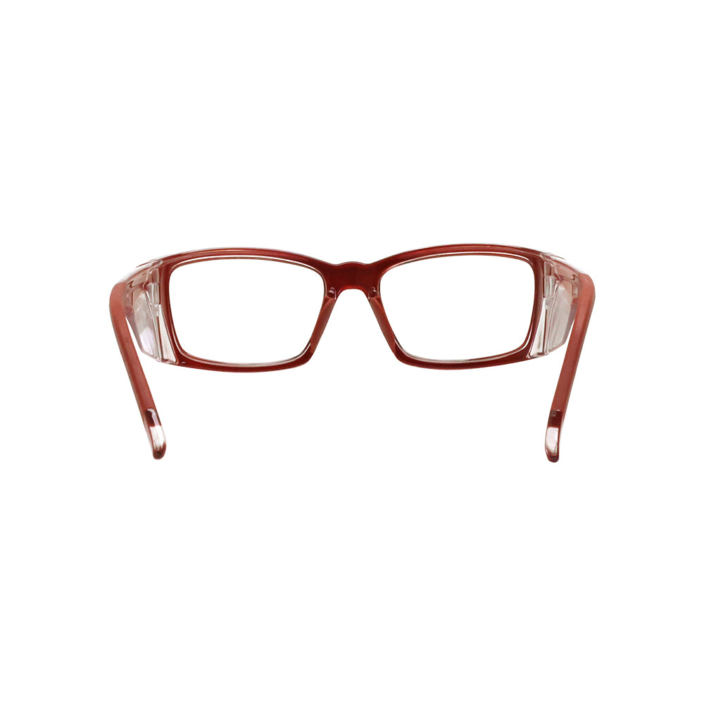 Brooks Safety Glasses - Crimson
